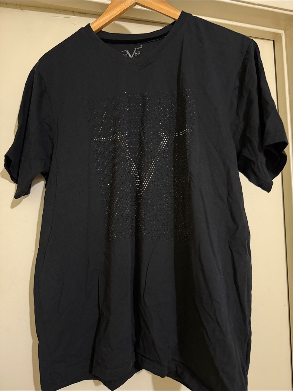 V 1969 Italia rhinestone t shirt